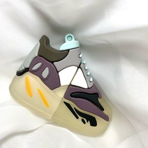 Yeezy shoe AirPod case (glow in the dark)